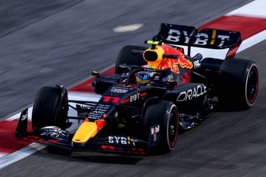 Sergio Perez (MEX) Red Bull Racing RB18.
10.03.2022. Formula 1 Testing, Sakhir, Bahrain, Day One.
- www.xpbimages.com, EMail: requests@xpbimages.com © Copyright: Coates / XPB Images