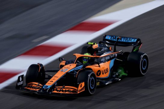 Lando Norris (GBR) McLaren MCL36.
10.03.2022. Formula 1 Testing, Sakhir, Bahrain, Day One.
- www.xpbimages.com, EMail: requests@xpbimages.com © Copyright: Coates / XPB Images