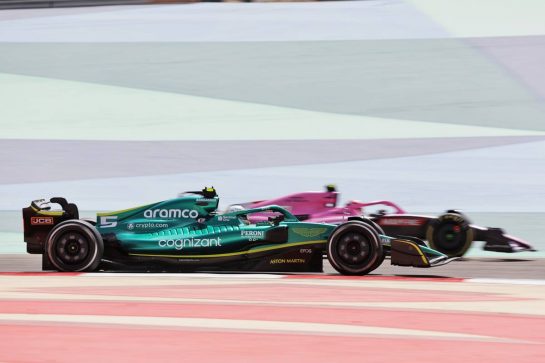 Sebastian Vettel (GER) Aston Martin F1 Team AMR22.
11.03.2022. Formula 1 Testing, Sakhir, Bahrain, Day Two.
- www.xpbimages.com, EMail: requests@xpbimages.com © Copyright: Bearne / XPB Images