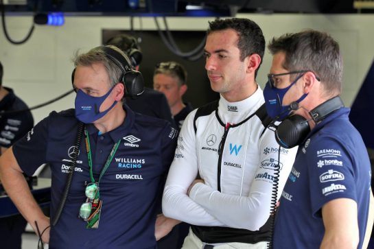 Nicholas Latifi (CDN) Williams Racing.
11.03.2022. Formula 1 Testing, Sakhir, Bahrain, Day Two.
- www.xpbimages.com, EMail: requests@xpbimages.com © Copyright: Coates / XPB Images