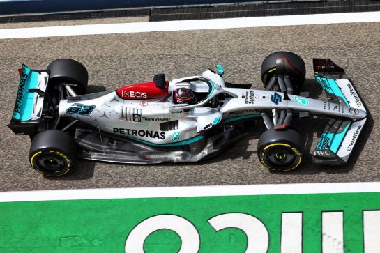 George Russell (GBR) Mercedes AMG F1 W13.
11.03.2022. Formula 1 Testing, Sakhir, Bahrain, Day Two.
- www.xpbimages.com, EMail: requests@xpbimages.com © Copyright: Batchelor / XPB Images