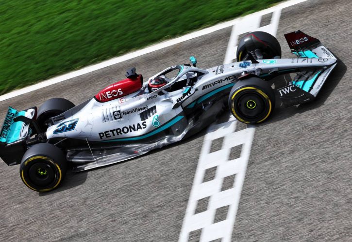 George Russell (GBR) Mercedes AMG F1 W13. 11.03.2022. Formula 1 Testing, Sakhir, Bahrain