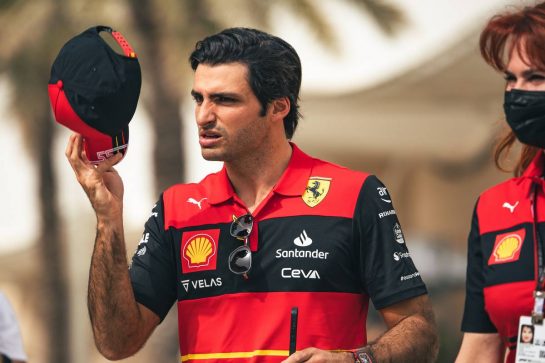 Carlos Sainz Jr (ESP) Ferrari.
11.03.2022. Formula 1 Testing, Sakhir, Bahrain, Day Two.
- www.xpbimages.com, EMail: requests@xpbimages.com © Copyright: Bearne / XPB Images