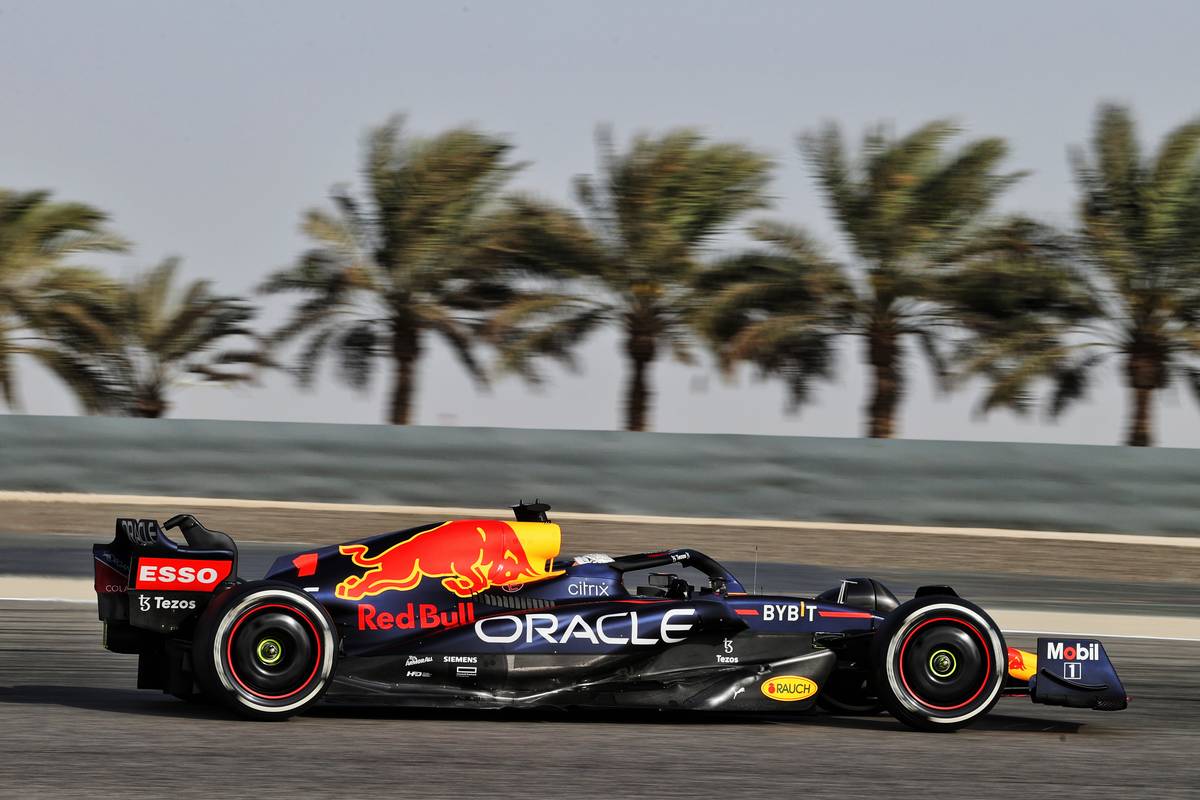 Max Verstappen (NLD) Red Bull Racing RB18. 12.03.2022. Formula 1 Testing, Sakhir, Bahrain