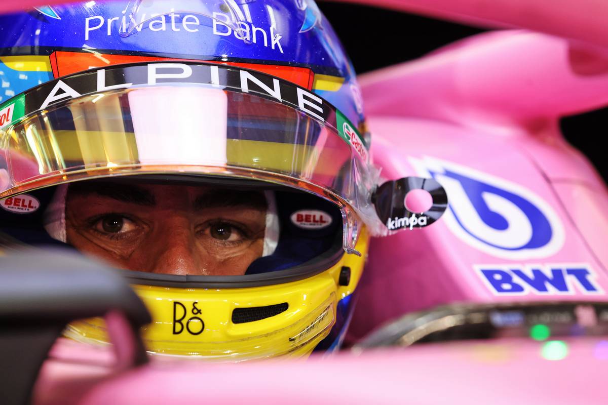 Fernando Alonso (ESP) Alpine F1 Team A522. 12.03.2022. Formula 1 Testing, Sakhir, Bahrain