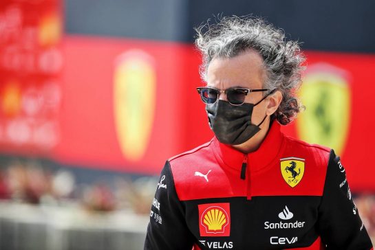 Laurent Mekies (FRA) Ferrari Sporting Director.
17.03.2022. Formula 1 World Championship, Rd 1, Bahrain Grand Prix, Sakhir, Bahrain, Preparation Day.
 - www.xpbimages.com, EMail: requests@xpbimages.com © Copyright: Coates / XPB Images