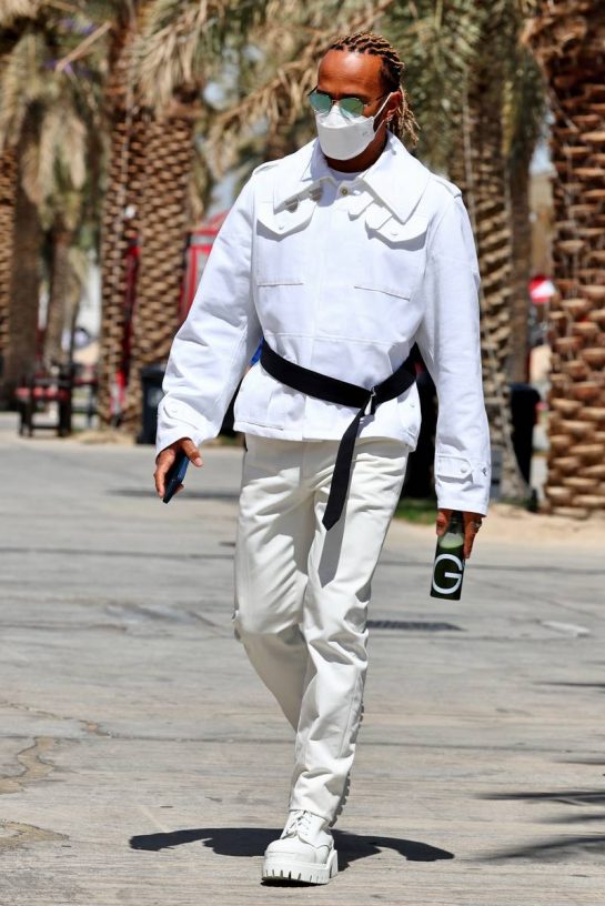 Lewis Hamilton (GBR) Mercedes AMG F1.
18.03.2022. Formula 1 World Championship, Rd 1, Bahrain Grand Prix, Sakhir, Bahrain, Practice Day
- www.xpbimages.com, EMail: requests@xpbimages.com © Copyright: Batchelor / XPB Images