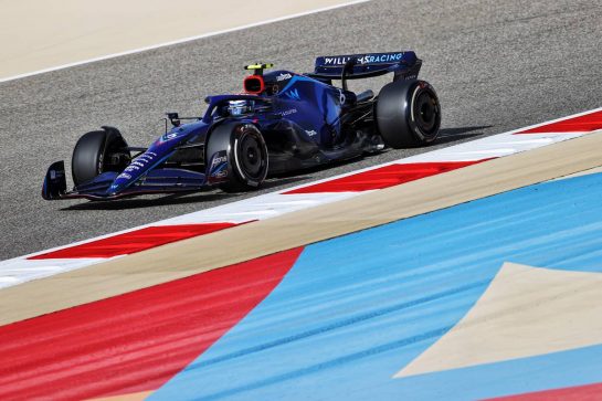 Nicholas Latifi (CDN) Williams Racing FW44.
18.03.2022. Formula 1 World Championship, Rd 1, Bahrain Grand Prix, Sakhir, Bahrain, Practice Day
- www.xpbimages.com, EMail: requests@xpbimages.com © Copyright: Moy / XPB Images