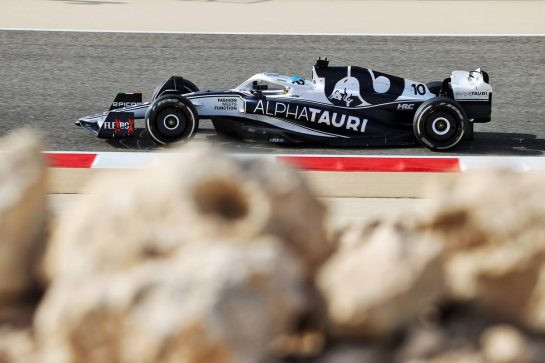 Pierre Gasly (FRA) AlphaTauri AT03.
18.03.2022. Formula 1 World Championship, Rd 1, Bahrain Grand Prix, Sakhir, Bahrain, Practice Day
- www.xpbimages.com, EMail: requests@xpbimages.com © Copyright: Moy / XPB Images