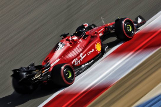 Charles Leclerc (MON) Ferrari F1-75.
19.03.2022. Formula 1 World Championship, Rd 1, Bahrain Grand Prix, Sakhir, Bahrain, Qualifying Day.
- www.xpbimages.com, EMail: requests@xpbimages.com © Copyright: Bearne / XPB Images