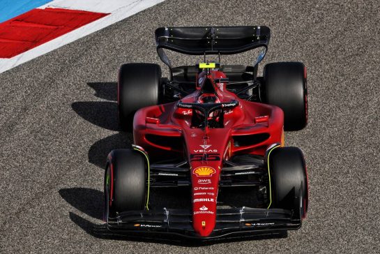 Carlos Sainz Jr (ESP) Ferrari F1-75.
19.03.2022. Formula 1 World Championship, Rd 1, Bahrain Grand Prix, Sakhir, Bahrain, Qualifying Day.
- www.xpbimages.com, EMail: requests@xpbimages.com © Copyright: Bearne / XPB Images