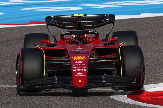 Carlos Sainz Jr (ESP) Ferrari F1-75.
19.03.2022. Formula 1 World Championship, Rd 1, Bahrain Grand Prix, Sakhir, Bahrain, Qualifying Day.
- www.xpbimages.com, EMail: requests@xpbimages.com © Copyright: Batchelor / XPB Images