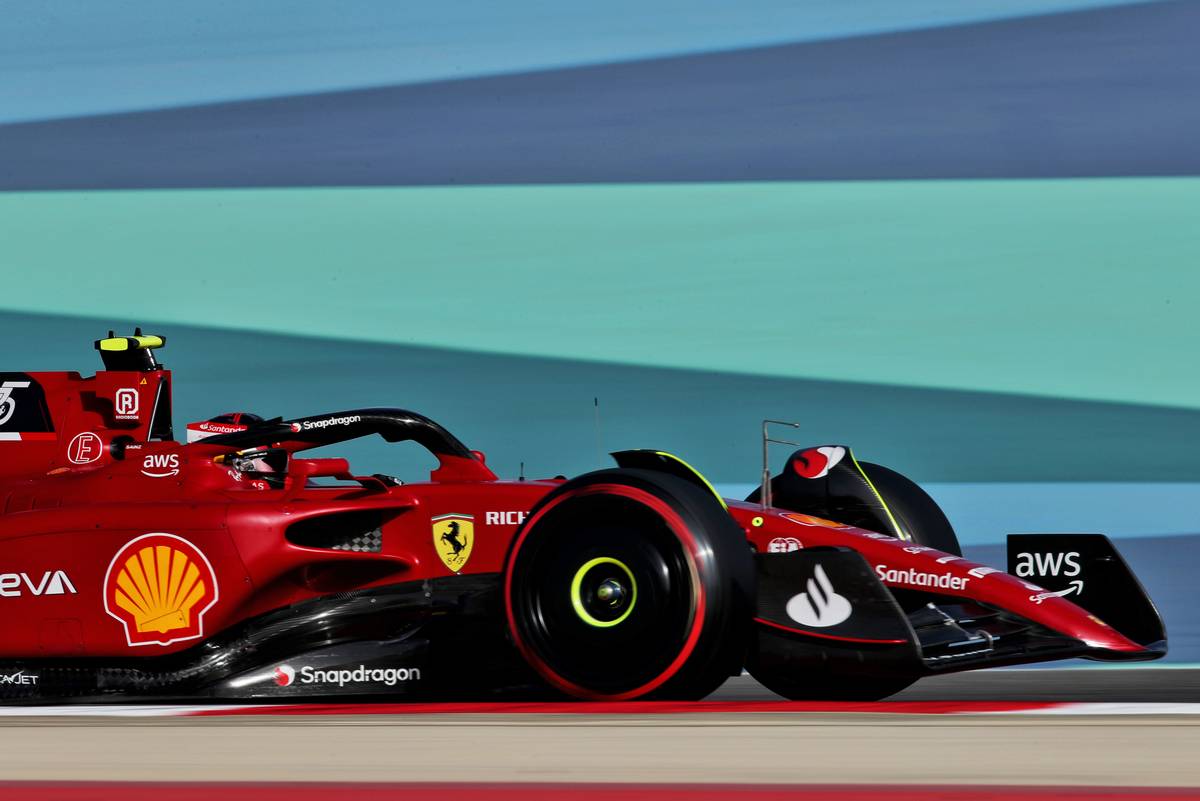 Carlos Sainz Jr (ESP) Ferrari F1-75. 19.03.2022. Formula 1 World Championship, Rd 1, Bahrain Grand Prix, Sakhir