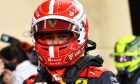 Charles Leclerc (MON) Ferrari celebrates his pole position in qualifying parc ferme. 19.03.2022. Formula 1 World Championship, Rd 1, Bahrain Grand Prix, Sakhir