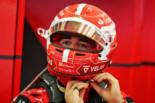 Charles Leclerc (MON) Ferrari.
20.03.2022. Formula 1 World Championship, Rd 1, Bahrain Grand Prix, Sakhir, Bahrain, Race Day.
 - www.xpbimages.com, EMail: requests@xpbimages.com © Copyright: Coates / XPB Images