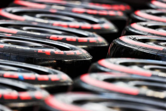 Pirelli tyres.
24.03.2022. Formula 1 World Championship, Rd 2, Saudi Arabian Grand Prix, Jeddah, Saudi Arabia, Preparation Day.
- www.xpbimages.com, EMail: requests@xpbimages.com © Copyright: Moy / XPB Images
