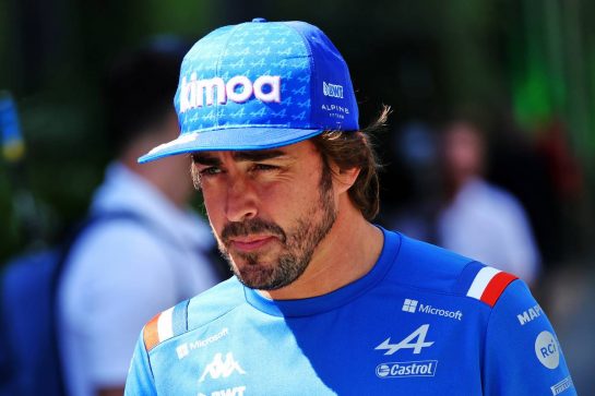Fernando Alonso (ESP) Alpine F1 Team.
25.03.2022 Formula 1 World Championship, Rd 2, Saudi Arabian Grand Prix, Jeddah, Saudi Arabia, Practice Day.
- www.xpbimages.com, EMail: requests@xpbimages.com © Copyright: Batchelor / XPB Images