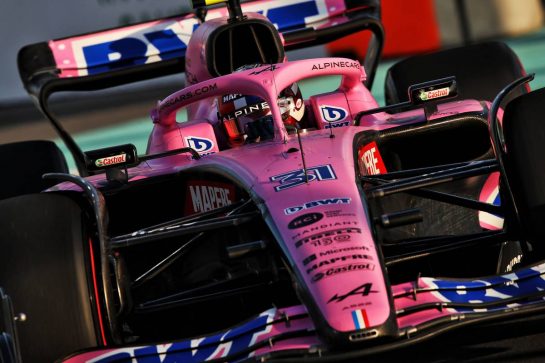 Esteban Ocon (FRA) Alpine F1 Team A522.
25.03.2022 Formula 1 World Championship, Rd 2, Saudi Arabian Grand Prix, Jeddah, Saudi Arabia, Practice Day.
- www.xpbimages.com, EMail: requests@xpbimages.com © Copyright: Coates / XPB Images