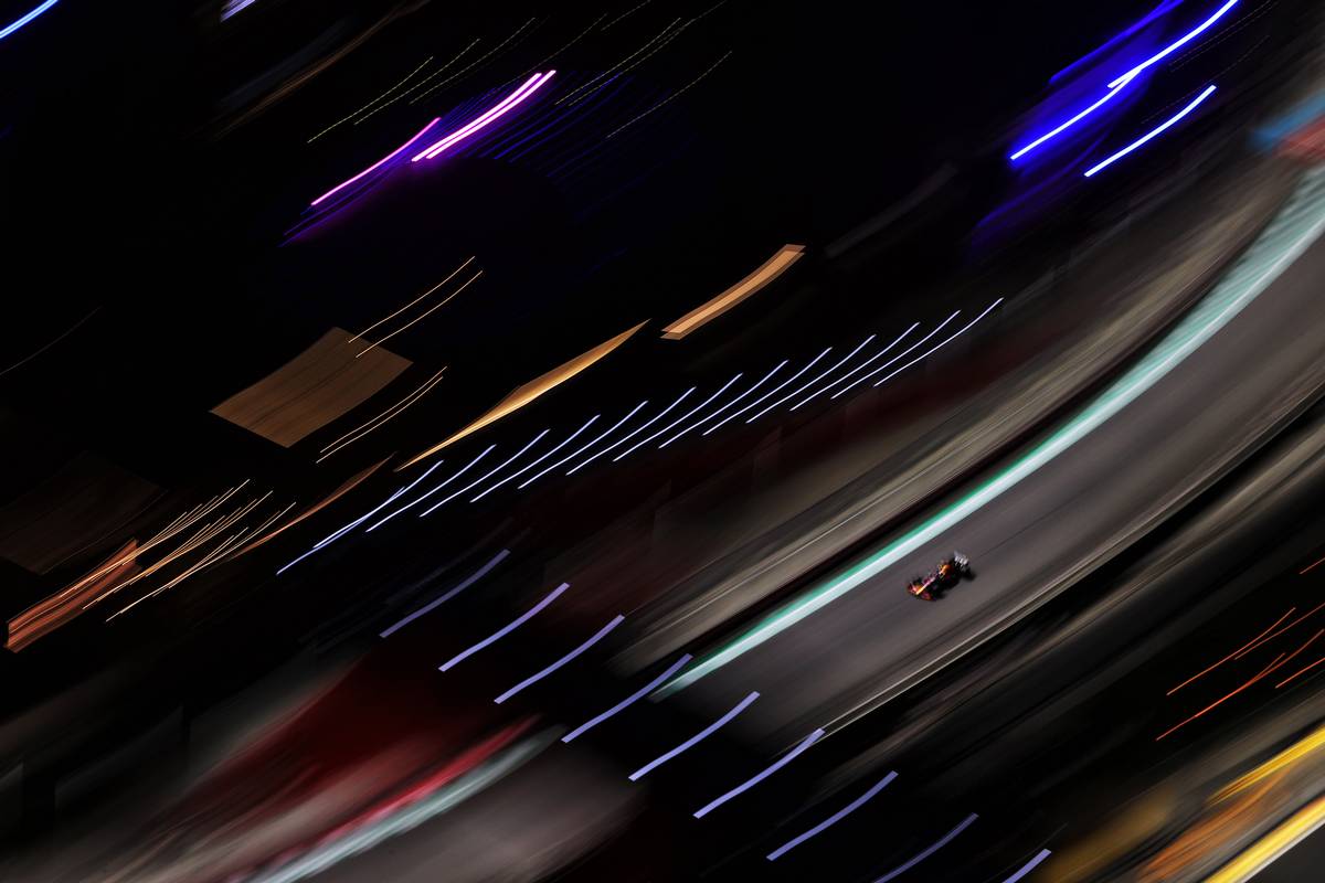 Sergio Perez (MEX) Red Bull Racing RB18. 25.03.2022 Formula 1 World Championship, Rd 2, Saudi Arabian Grand Prix, Jeddah