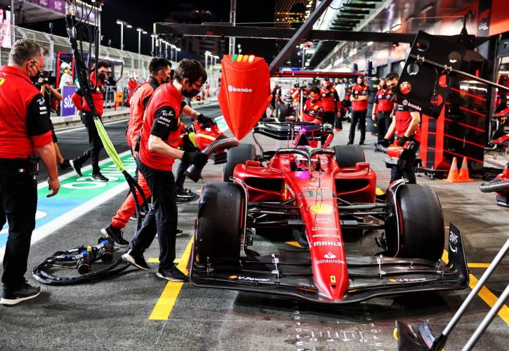 Charles Leclerc (MON) Ferrari F1-75. 25.03.2022 Formula 1 World Championship, Rd 2, Saudi Arabian Grand Prix, Jeddah