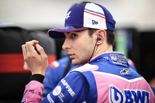Esteban Ocon (FRA), Alpine F1 Team 
26.03.2022. Formula 1 World Championship, Rd 2, Saudi Arabian Grand Prix, Jeddah, Saudi Arabia, Qualifying Day.
- www.xpbimages.com, EMail: requests@xpbimages.com © Copyright: Charniaux / XPB Images