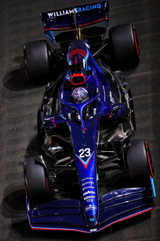 Alexander Albon (THA) Williams Racing FW44.
26.03.2022. Formula 1 World Championship, Rd 2, Saudi Arabian Grand Prix, Jeddah, Saudi Arabia, Qualifying Day.
 - www.xpbimages.com, EMail: requests@xpbimages.com © Copyright: Coates / XPB Images