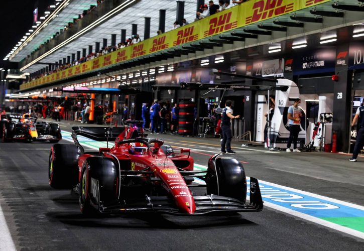 Charles Leclerc (MON) Ferrari F1-75. 26.03.2022. Formula 1 World Championship, Rd 2, Saudi Arabian Grand Prix, Jeddah