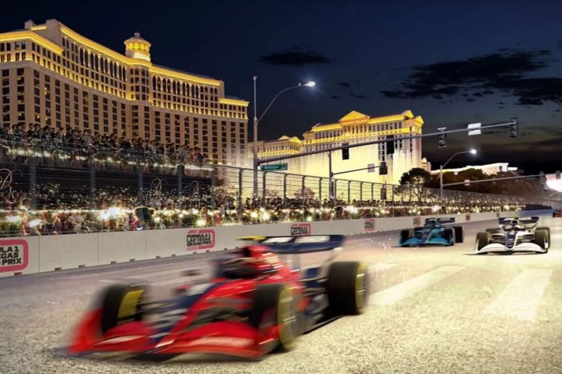 The Las Vegas Grand Prix will be the second race in the Formula 1 calendar