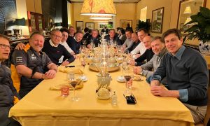 A quiet night out for F1's team bosses