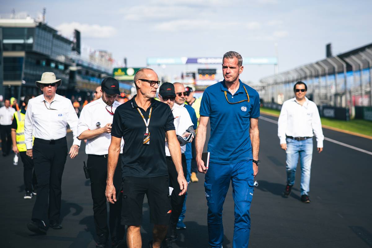 Niels Wittich (GER) FIA F1 Race Director walks the circuit. 06.04.2022. Formula 1 World Championship, Rd 3, Australian Grand Prix, Albert Park, Melbourne