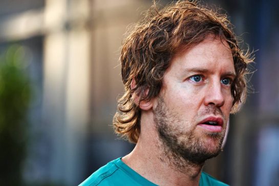 Sebastian Vettel (GER) Aston Martin F1 Team.
07.04.2022. Formula 1 World Championship, Rd 3, Australian Grand Prix, Albert Park, Melbourne, Australia, Preparation Day.
- www.xpbimages.com, EMail: requests@xpbimages.com © Copyright: Batchelor / XPB Images