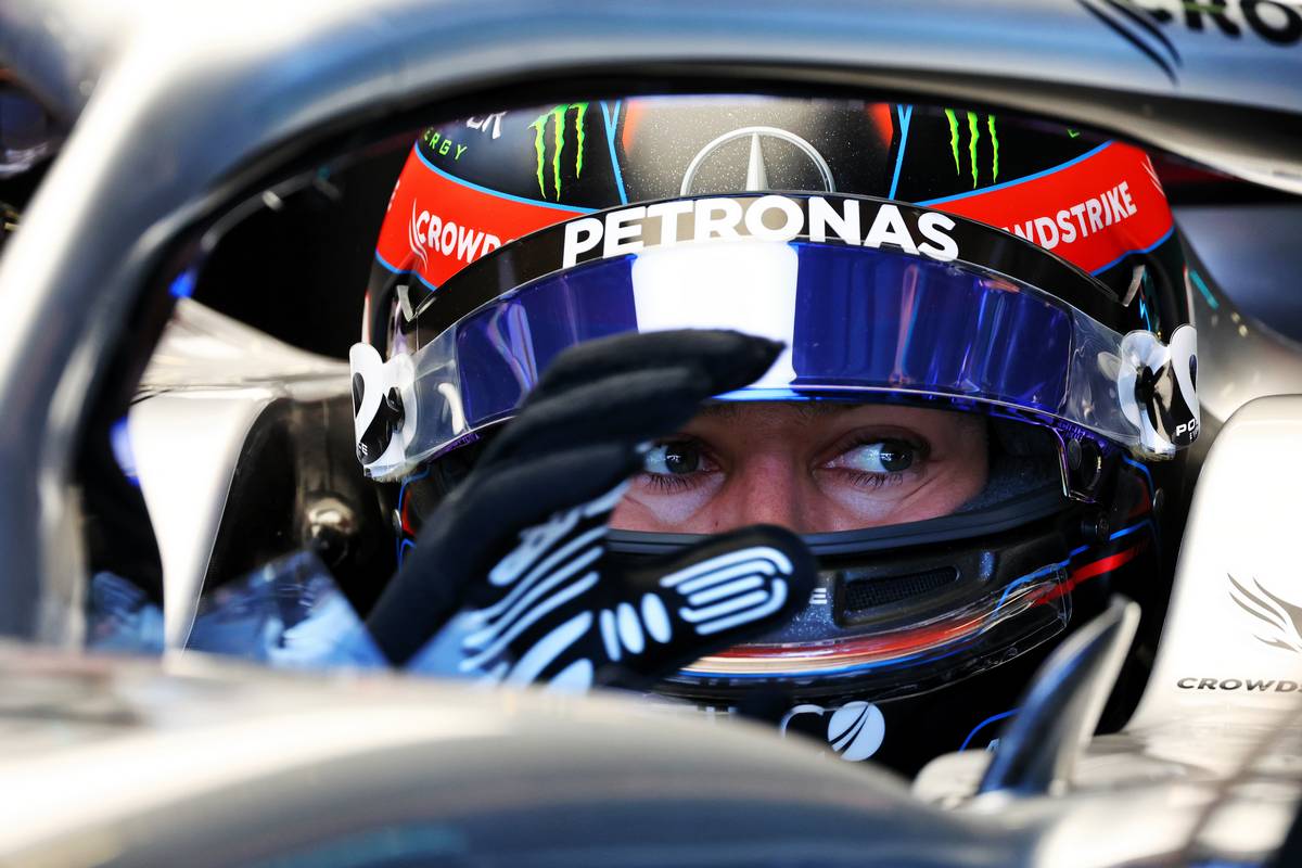 George Russell (GBR) Mercedes AMG F1. 08.04.2022. Formula 1 World Championship, Rd 3, Australian Grand Prix, Albert Park, Melbourne