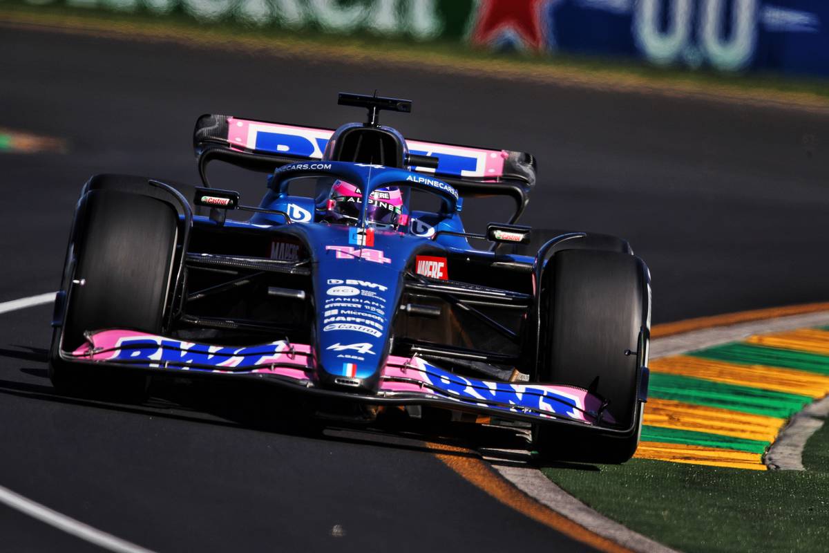 Fernando Alonso (ESP) Alpine F1 Team A522. 08.04.2022. Formula 1 World Championship, Rd 3, Australian Grand Prix, Albert Park, Melbourne