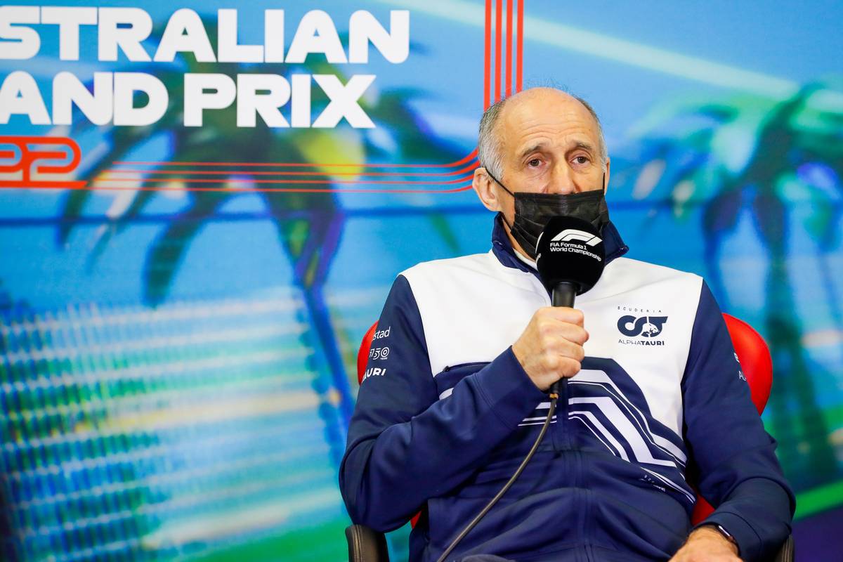 Franz Tost (AUT) AlphaTauri Team Principal in the FIA Press Conference. 09.04.2022. Formula 1 World Championship, Rd 3, Australian Grand Prix, Albert Park, Melbourne
