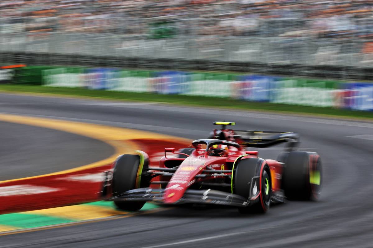 Carlos Sainz Jr (ESP) Ferrari F1-75. 09.04.2022. Formula 1 World Championship, Rd 3, Australian Grand Prix, Albert Park, Melbourne