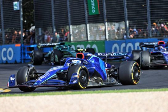 Nicholas Latifi (CDN) Williams Racing FW44.
10.04.2022. Formula 1 World Championship, Rd 3, Australian Grand Prix, Albert Park, Melbourne, Australia, Race Day.
- www.xpbimages.com, EMail: requests@xpbimages.com © Copyright: Charniaux / XPB Images