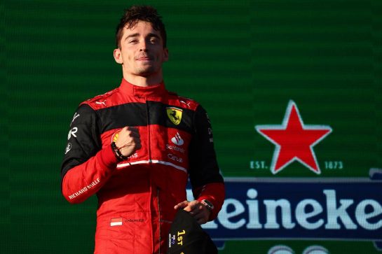 1st place Charles Leclerc (MON) Ferrari.
10.04.2022. Formula 1 World Championship, Rd 3, Australian Grand Prix, Albert Park, Melbourne, Australia, Race Day.
- www.xpbimages.com, EMail: requests@xpbimages.com © Copyright: Batchelor / XPB Images