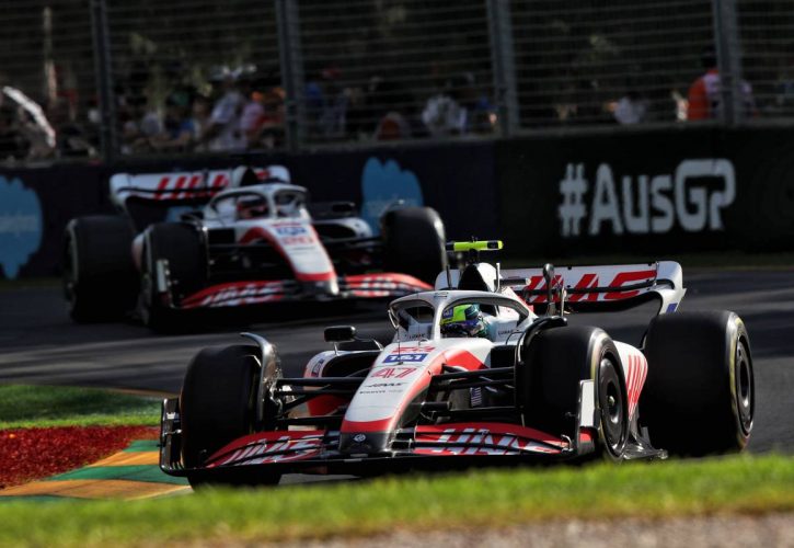 Mick Schumacher (GER) Haas VF-22. 10.04.2022. Formula 1 World Championship, Rd 3, Australian Grand Prix, Albert Park, Melbourne