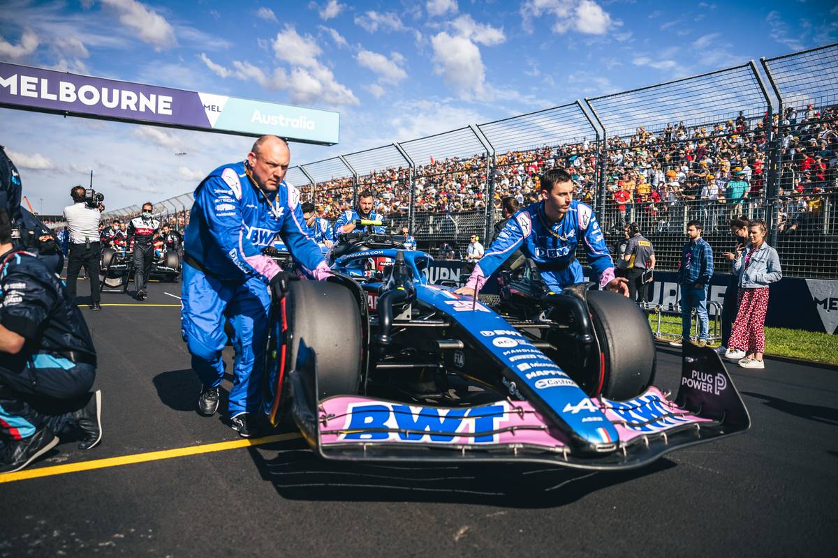 Formule 1 Esteban Ocon - ALPINE F1 - Grand Prix d'Australie 2022