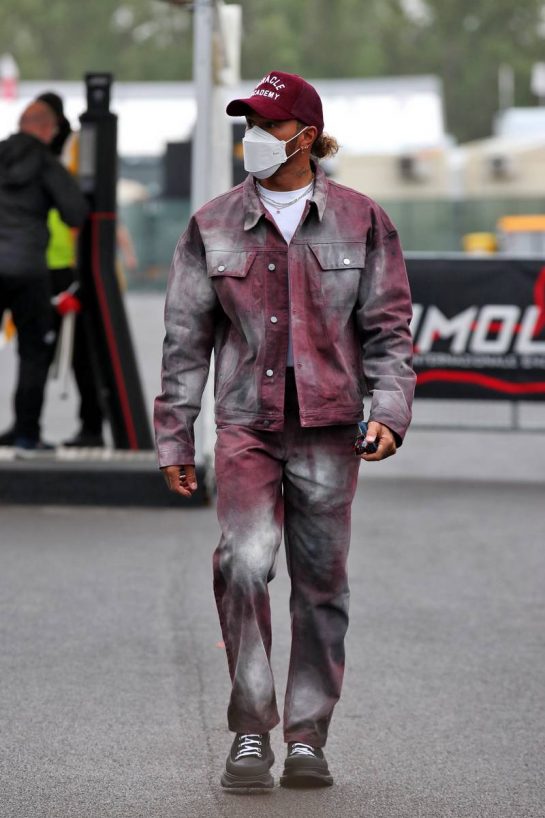 Lewis Hamilton (GBR) Mercedes AMG F1.
21.04.2022. Formula 1 World Championship, Rd 4, Emilia Romagna Grand Prix, Imola, Italy, Preparation Day.
- www.xpbimages.com, EMail: requests@xpbimages.com © Copyright: Coates / XPB Images