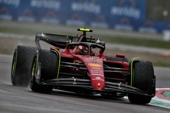 Carlos Sainz Jr (ESP) Ferrari F1-75.
22.04.2022. Formula 1 World Championship, Rd 4, Emilia Romagna Grand Prix, Imola, Italy, Qualifying Day.
 - www.xpbimages.com, EMail: requests@xpbimages.com © Copyright: Coates / XPB Images
