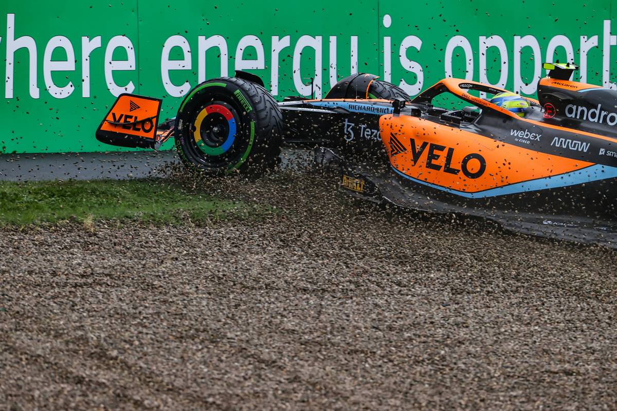 Lando Norris (GBR), McLaren F1 Team 22.04.2022. Formula 1 World Championship, Rd 4, Emilia Romagna Grand Prix, Imola, Italy, Qualifying