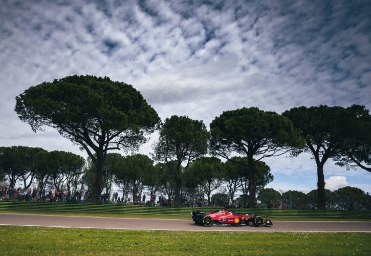 Charles Leclerc (MON) Ferrari F1-75. 23.04.2022. Formula 1 World Championship, Rd 4, Emilia Romagna Grand Prix, Imola