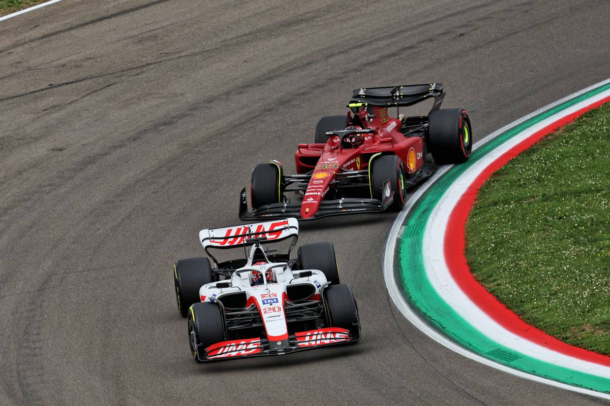Kevin Magnussen (DEN) Haas VF-22. 23.04.2022. Formula 1 World Championship, Rd 4, Emilia Romagna Grand Prix, Imola, Italy, Sprint