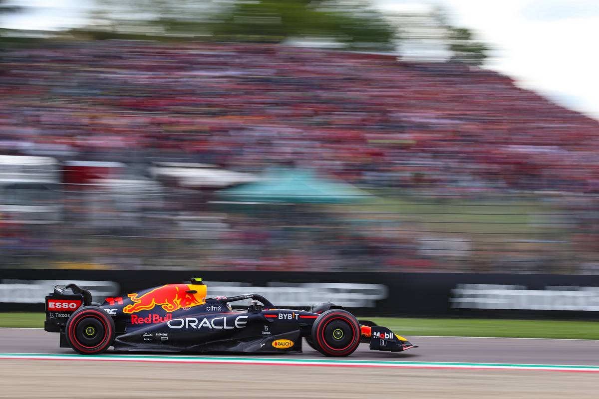 Sergio Perez (MEX), Red Bull Racing  23.04.2022. Formula 1 World Championship, Rd 4, Emilia Romagna Grand Prix, Imola, Italy, Sprint