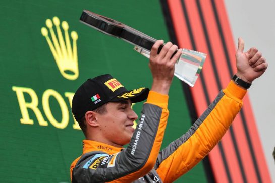 Lando Norris (GBR), McLaren F1 Team 
24.04.2022. Formula 1 World Championship, Rd 4, Emilia Romagna Grand Prix, Imola, Italy, Race Day.
- www.xpbimages.com, EMail: requests@xpbimages.com © Copyright: Charniaux / XPB Images