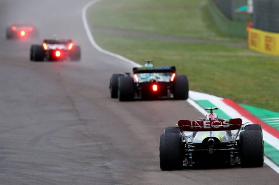 Lewis Hamilton (GBR) Mercedes AMG F1 W13. 24.04.2022. Formula 1 World Championship, Rd 4, Emilia Romagna Grand Prix, Imola, Italy, Race Day.- www.xpbimages.com, EMail: requests@xpbimages.com © Copyright: Coates / XPB Images