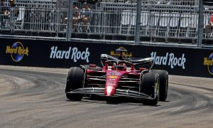 Leclerc edges Russell in frantic first practice in Miami