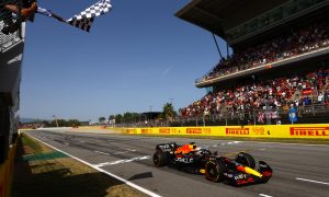Verstappen survives scares to win in Spain after Leclerc DNF
