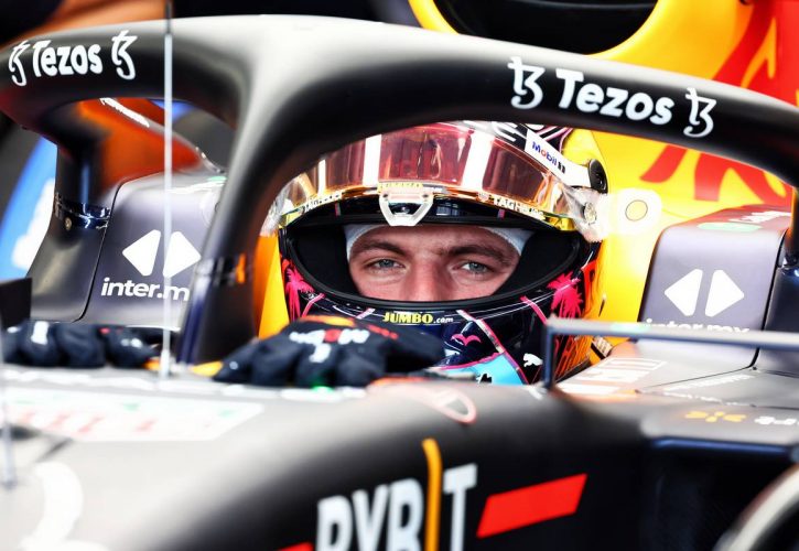 Max Verstappen (NLD) Red Bull Racing RB18. 06.05.2022. Formula 1 World Championship, Rd 5, Miami Grand Prix, Miami, Florida, USA, Practice